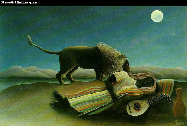 Henri Rousseau The Sleeping Gypsy